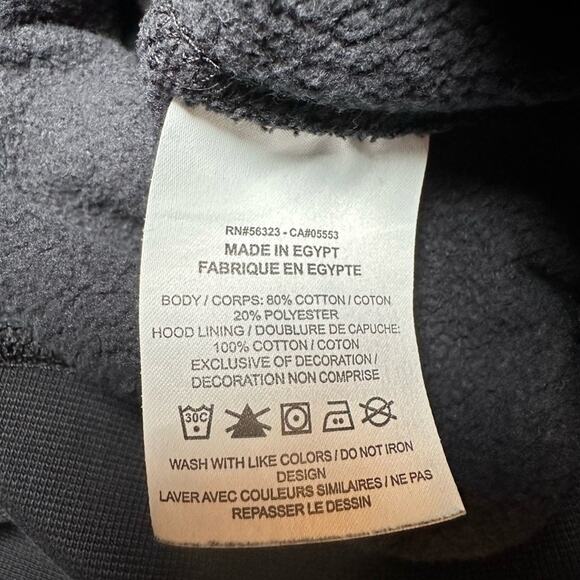 Nike Logo Club Refresh Hoodie Sweatshirt Sz Medium Swoosh Retro Pullover Pockets - Picture 5 of 6